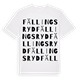 Fällingsryd ordlek t-shirt