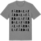 Mid Heather Gray t-shirt med Fårdala ordlek t-shirt