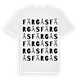Färgås ordlek t-shirt