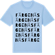 Blue Soul t-shirt med Färgenäs ordlek t-shirt