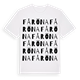 Fåröna ordlek t-shirt