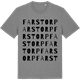 Mid Heather Gray t-shirt med Farstorp ordlek t-shirt