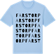 Blue Soul t-shirt med Farstorp ordlek t-shirt