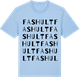 Blue Soul t-shirt med Fashult ordlek t-shirt