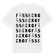 White t-shirt med Fässberg ordlek t-shirt