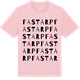 Pink Cotton t-shirt med Fastarp ordlek t-shirt