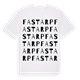 Fastarp ordlek t-shirt