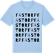 Blue Soul t-shirt med Fastorp ordlek t-shirt