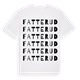Fatterud ordlek t-shirt