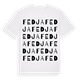 Fedja ordlek t-shirt