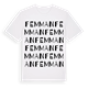 Femman ordlek t-shirt