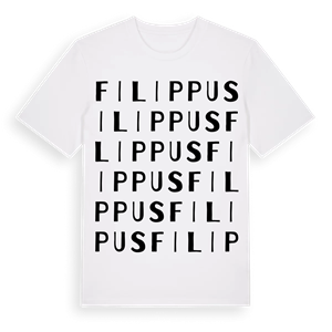 Filippus ordlek t-shirt – ekologisk bomull t-shirt från Pinshirt