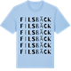 Blue Soul t-shirt med Filsbäck ordlek t-shirt