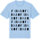 Blue Soul t-shirt med Finabo ordlek t-shirt