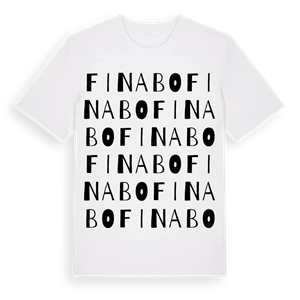 Finabo ordlek t-shirt – ekologisk bomull t-shirt från Pinshirt