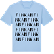 Blue Soul t-shirt med Finkan ordlek t-shirt