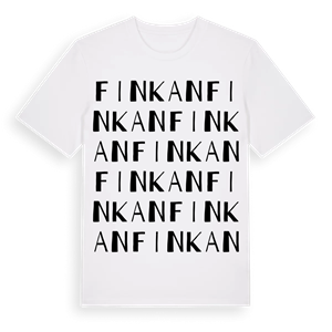Finkan ordlek t-shirt – ekologisk bomull t-shirt från Pinshirt