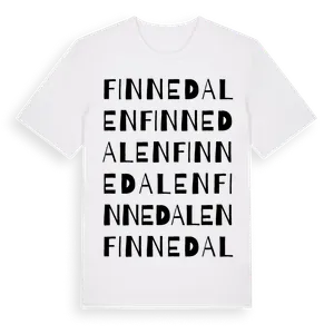 Finnedalen ordlek t-shirt – ekologisk bomull t-shirt från Pinshirt