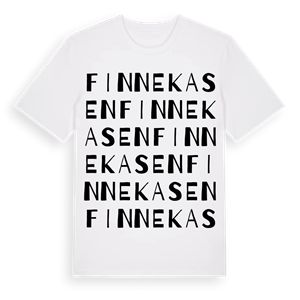 Finnekasen ordlek t-shirt – ekologisk bomull t-shirt från Pinshirt