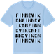Blue Soul t-shirt med Finneviken ordlek t-shirt