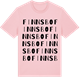 Pink Cotton t-shirt med Finnsbo ordlek t-shirt
