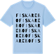 Blue Soul t-shirt med Fiskarebo ordlek t-shirt