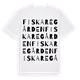 Fiskaregården ordlek t-shirt
