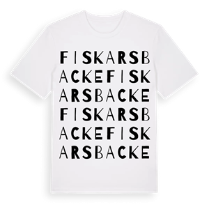 Fiskarsbacke ordlek t-shirt – ekologisk bomull t-shirt från Pinshirt