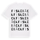 Fiskebäck ordlek t-shirt