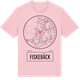 Pink Cotton t-shirt med Fiskebäck t-shirt