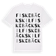 Fiskebäckskil ordlek t-shirt