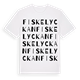 Fiskelyckan ordlek t-shirt