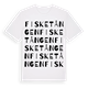 Fisketången ordlek t-shirt