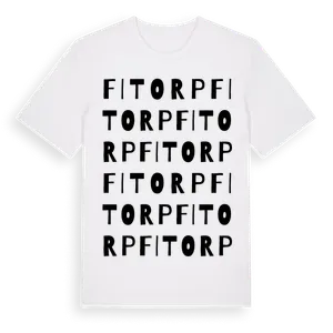 Fitorp ordlek t-shirt – ekologisk bomull t-shirt från Pinshirt