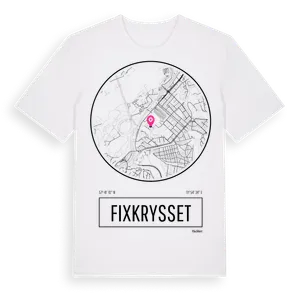 Fixkrysset t-shirt – ekologisk bomull t-shirt från Pinshirt