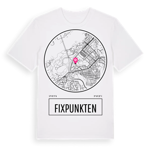 Fixpunkten t-shirt – ekologisk bomull t-shirt från Pinshirt