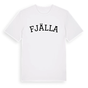 Fjälla böjd t-shirt – ekologisk bomull t-shirt från Pinshirt