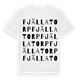 Fjällatorp ordlek t-shirt