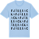 Blue Soul t-shirt med Fjällbacka ordlek t-shirt