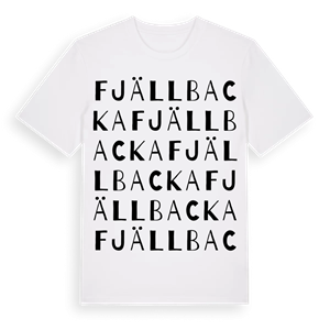 Fjällbacka ordlek t-shirt – ekologisk bomull t-shirt från PinShirt