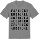 Mid Heather Gray t-shirt med Fjällegärde ordlek t-shirt