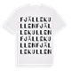 Fjällekullen ordlek t-shirt