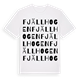 Fjällhogen ordlek t-shirt