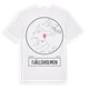 White t-shirt med Fjällsholmen t-shirt