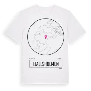 Fjällsholmen t-shirt – ekologisk bomull t-shirt från Pinshirt