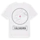 White t-shirt med Fjällsholmen t-shirt
