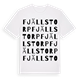 Fjällstorp ordlek t-shirt