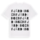 Fjärdingen ordlek t-shirt