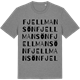 Mid Heather Gray t-shirt med Fjellmansön ordlek t-shirt