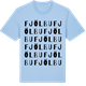 Blue Soul t-shirt med Fjölbu ordlek t-shirt